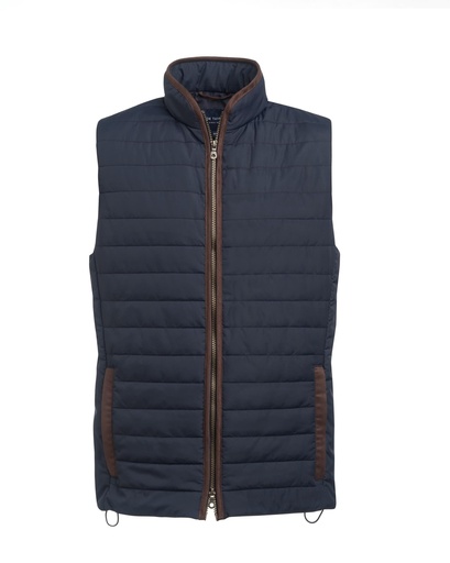 Tampa Quilted Gilet-Navy