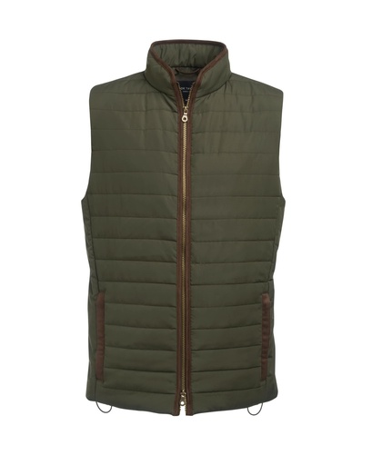 Tampa Quilted Gilet-Olive
