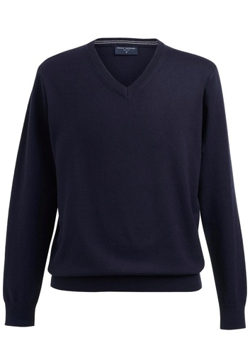 NEW Berlin V Neck Jumper-Navy