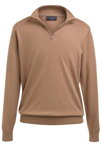 Copenhagen 1/4 Zip Jumper-Oatmeal