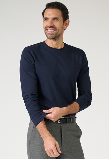 Nevada L/S T-Shirt-Navy