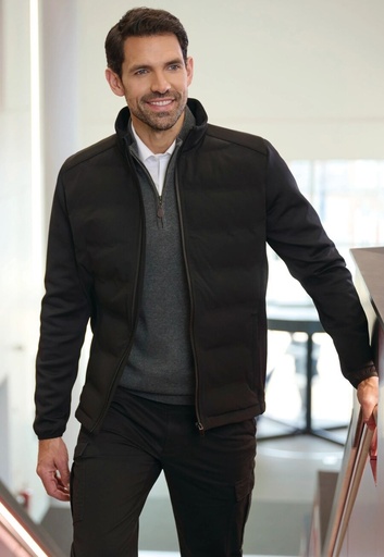 Newport Hybrid Jacket-Black