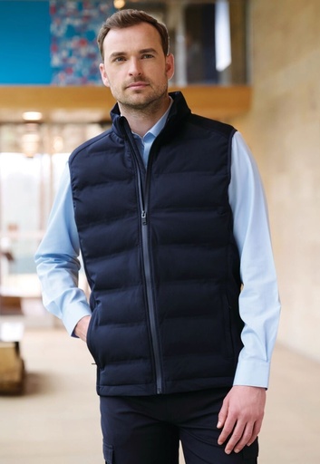 Maxwell Hybrid Gilet-Navy