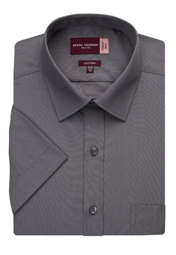 Rosello Men's S/S Shirt-Grey