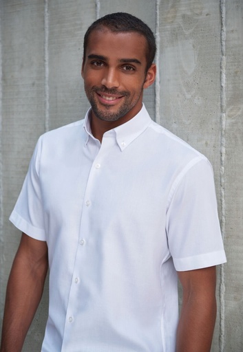 Calgary Men's S/S Shirt-White