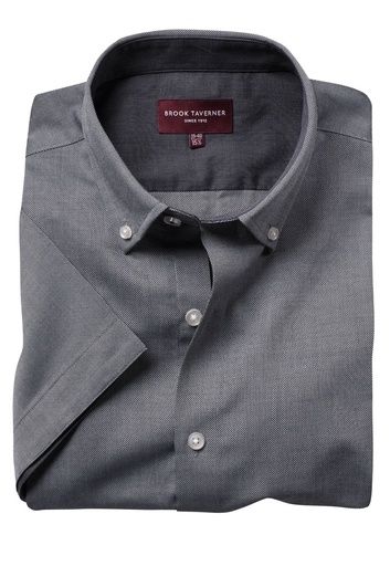 Calgary Men's S/S Shirt-Grey