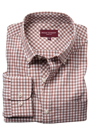 Montana Men's L/S Shirt-Brown