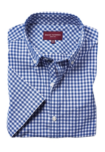 Portland Men's S/S Shirt-Blue