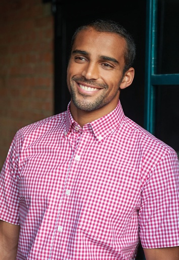 Portland Men's S/S Shirt-Red