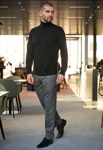Oliver Tailored Fit Trouser-Grey