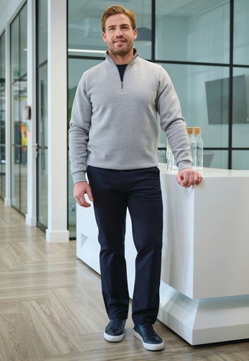 NEW Leo Classic Fit Chino-Navy