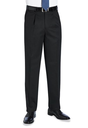 Delta Classic Fit Trouser-Black