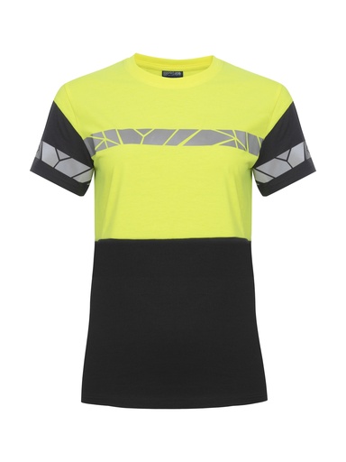 7005 T-SHIRT WOMEN 7005 T-SHIRT WOMEN 9910-VIZ-Black/Yellow