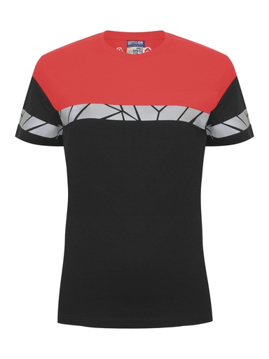 7005 T-SHIRT WOMEN 7005 T-SHIRT WOMEN 9910-VIZ-Black/Red