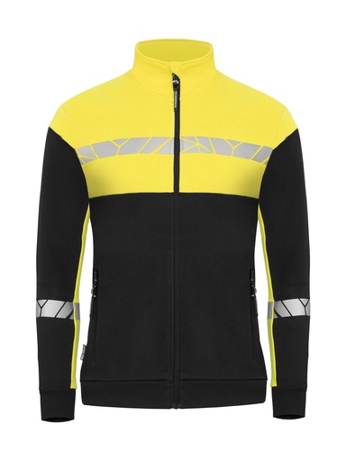 7105 SWEATSHIRT WOMEN 7105 SWEATSHIRT WOMEN 9910-VIZ-Black/Yellow