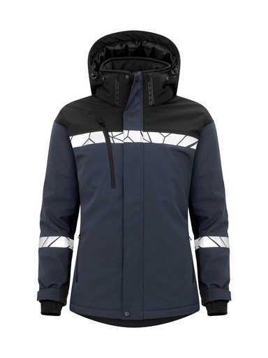 7418 SOFTSHELL JACKET PADDED, WOMEN 7418 SOFTSHELL JACKET PADDED, WOMEN 9910-VIZ-Navy/Black