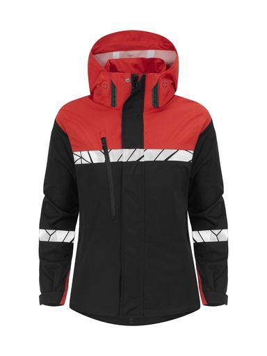 7419 SHELL JACKET WOMEN 7419 SHELL JACKET WOMEN 9910-VIZ-Black/Red