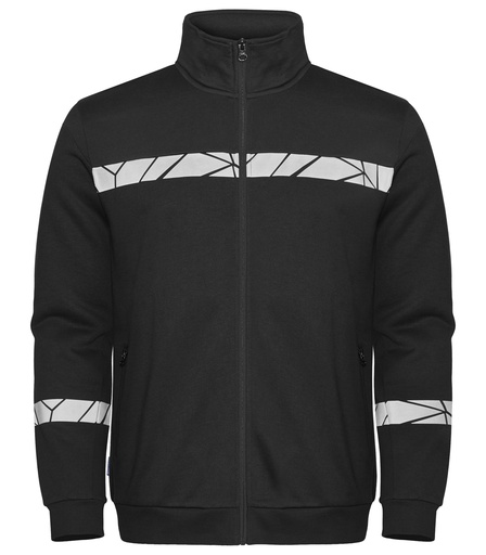 7103 SWEATSHIRT ZIP 7103 SWEATSHIRT ZIP 9910-VIZ-Black