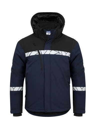 7413 SOFTSHELL JACKET, PADDED 7413 SOFTSHELL JACKET, PADDED 9910-VIZ-Navy/Black