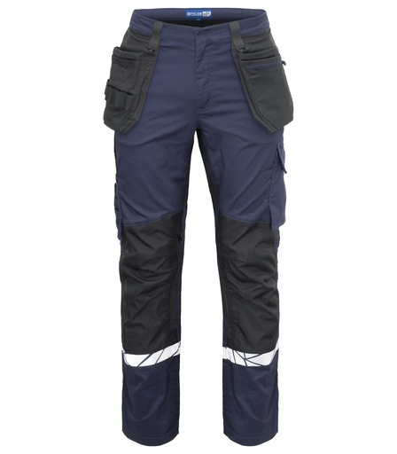 7509 WORKPANT (kneeprotector pockets + hp) 7509 WORKPANT (kneeprotector pockets + hp) 9910-VIZ-Navy/Black