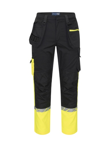 7509 WORKPANT (kneeprotector pockets + hp) 7509 WORKPANT (kneeprotector pockets + hp) 9910-VIZ-Black/Yellow