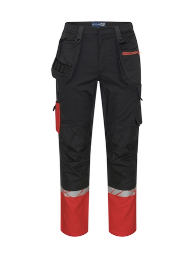 7509 WORKPANT (kneeprotector pockets + hp) 7509 WORKPANT (kneeprotector pockets + hp) 9910-VIZ-Black/Red
