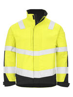 6427 Lined Jacket Hi-Vis-Yellow/Navy