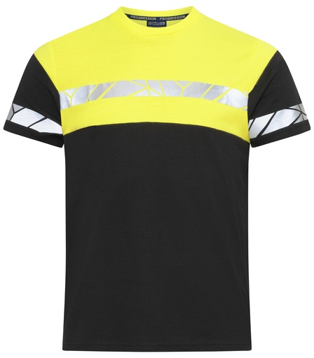 7001 T-SHIRT 7001 T-SHIRT 9910-VIZ-Black/Yellow