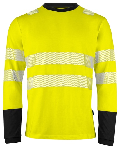 6014 T-SHIRT LONG SLEEVE EN ISO 20471 CLASS 3/2