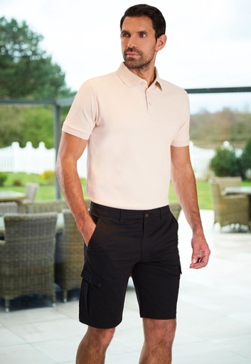 Durham Chino Cargo Short (Black)
