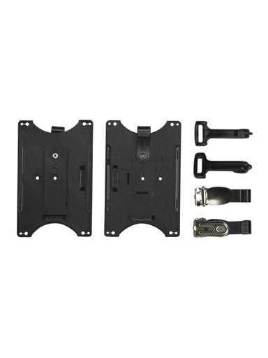 [649032-99-Black] 9032 ID-CARD HOLDER 5-PACK (Black)