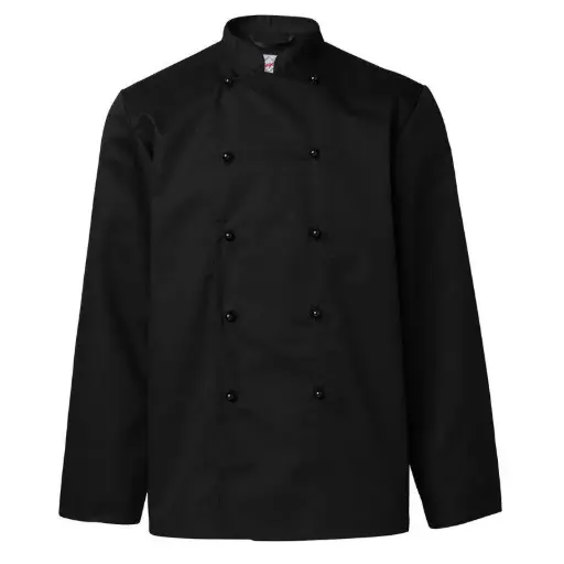 Chef’s jacket (Men’s) (Black)