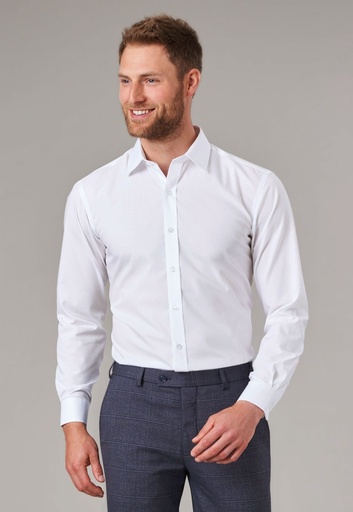 Este L/S Slim Fit (White)