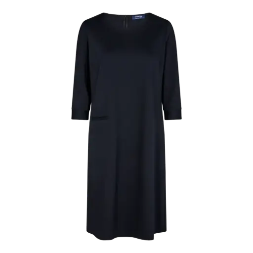 Extreme Flexibility A-shaped Dress (Dark Navy)