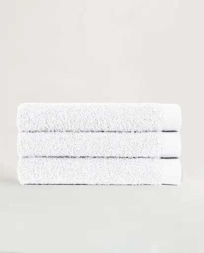 [LA36A] Handklæði Pure 30x30 Blanco 