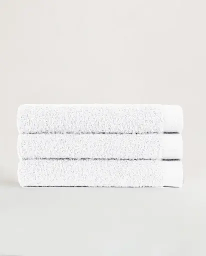 [LA33A] Handklæði Pure 50x100 BLANCO 