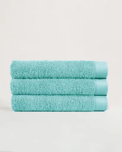 [LA34AQ] Handklæði PURE 70x140 AQUAVERDE 4387