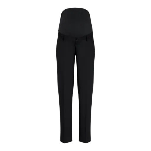 Maternity Regular Fit Traveller Trousers (Black)