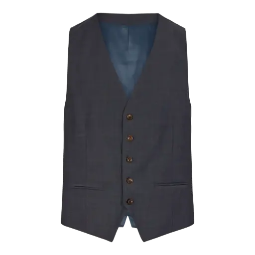 Men’s Waistcoat in Modern Fit (Charcoal)