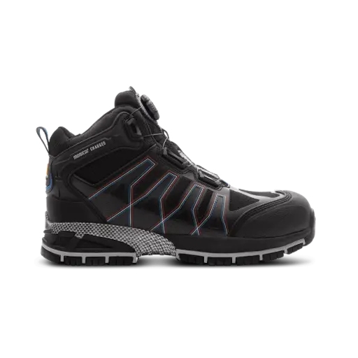 MONITOR CHARGED BOA SAFETY SHOES S1P (Black)