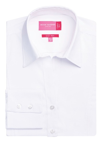 Palena Ladies L/S Blouse (White)